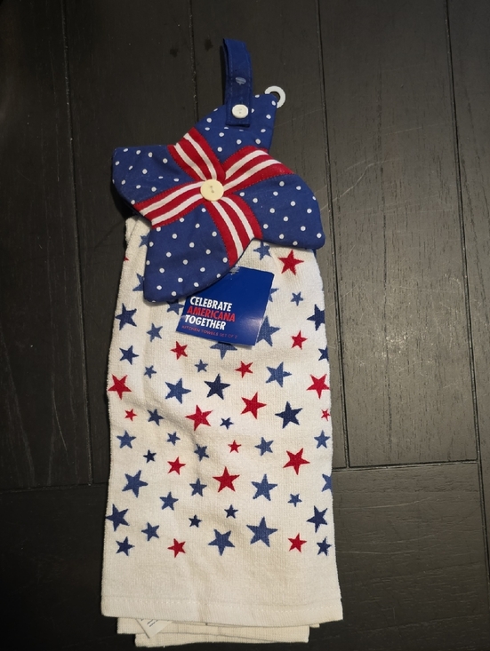 Kohl's Other - Kohl's Patriotic Red White and Blue Star Kitchen Towel Set July 4th